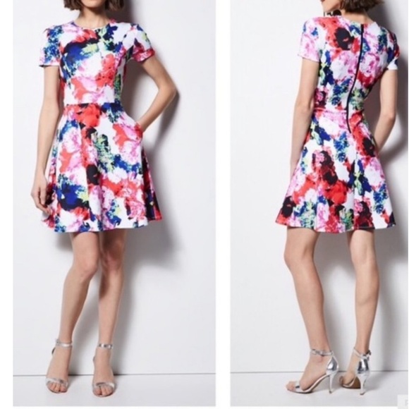 MILLY DesigNation Floral Fit & Flare
Scuba Dress - Picture 3 of 9